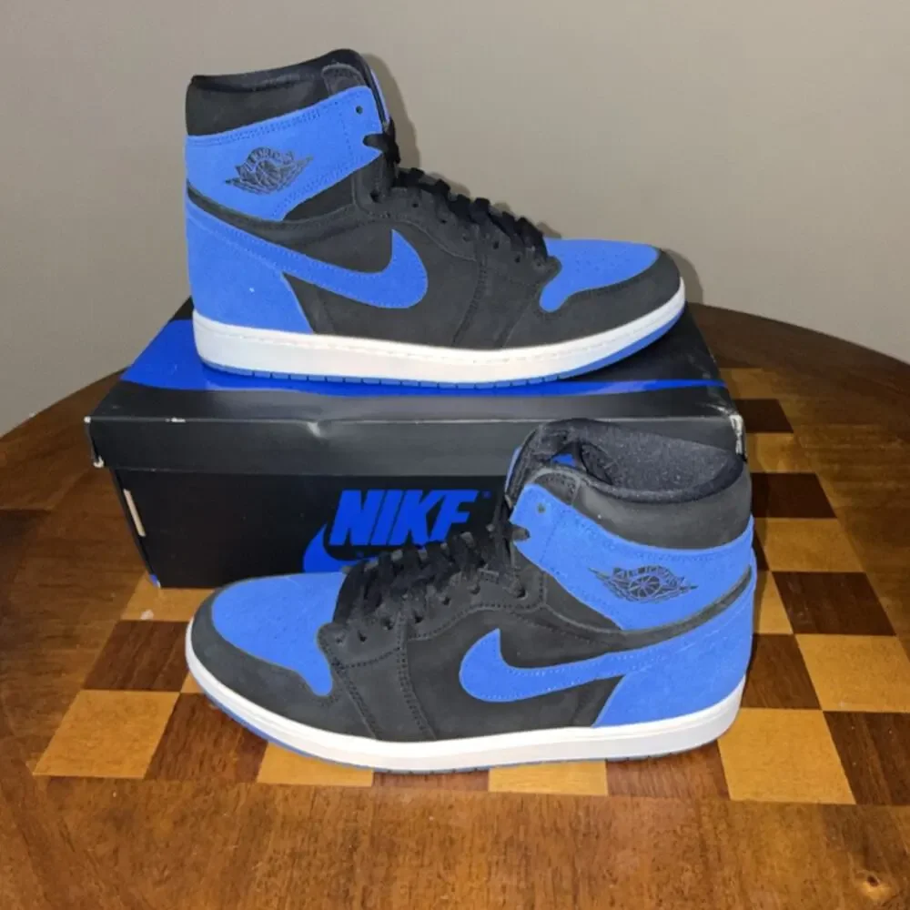 Nike Air Jordan 1 High OG Royal Reimagined Black Blue DZ5485-042 W BOX